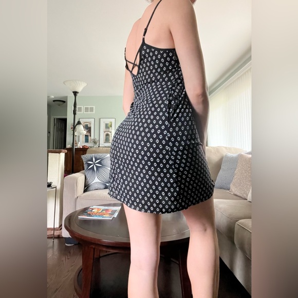 STRAPPY PATTERN DRESS - Picture 5 of 7